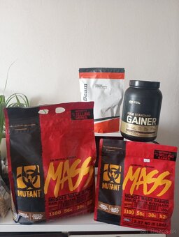 Gainer Mutant Mass 6,8kg a 2,3kg,Creatin Monohydrát 500g,1kg