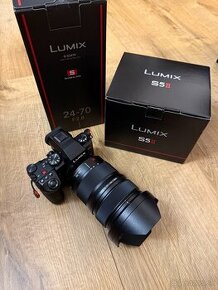 Panasonic S5 II + Objektív 35mm 1.4 - TOP stav a záruka