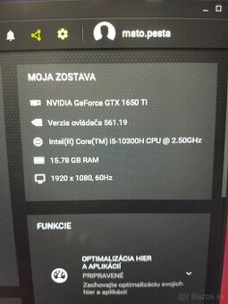 Predám/vymením HP pavilón gaming 16
