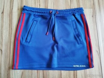 Retro jeans sukna