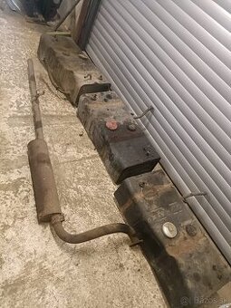 Multicar M25 stierač vyfuk nadrz