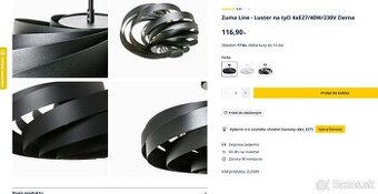 Dizajnový luster