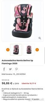 Nová autosedačka