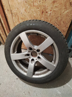 Zimne pneu, disky, BMW e61, Nokian 225/50 R17 - 1
