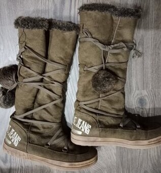 Kožušinové čižmy zn. REPLAY - 1