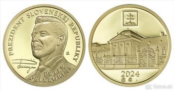 zlatá medaila Prezident Pellegrini