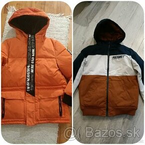 Zimná bunda oranzova c.146