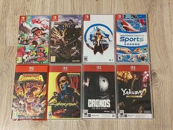 Nintendo switch hry - AKTUALNE