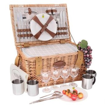 Piknikový kôš Concorde pre 4 osoby, nový, nepoužitý,