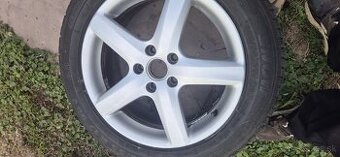 Vw škoda alu disky + pneu R17 215/55