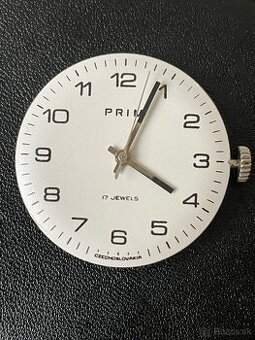 Prim 17jewels top stav ciferník + strojček