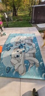 koberec  vzor   psik 1.6 x 2.3m