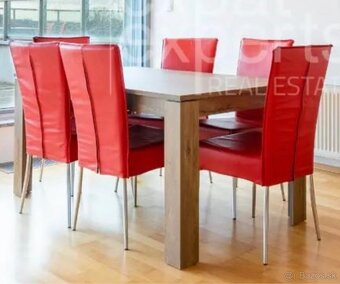 Predam exkluzivny jedalensky stôl +6 kozenych stoliciek