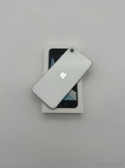 iPhone SE 2020 64GB White (100% Batéria) + ZÁRUKA