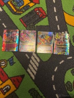 4 Pokémon karty