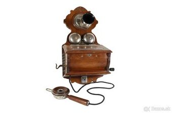 starožitný telefón F.Schuchhardt