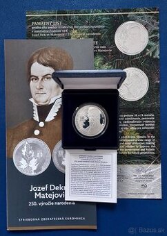 10 Euro 2024 Jozef Dekret Matejovie +Pl