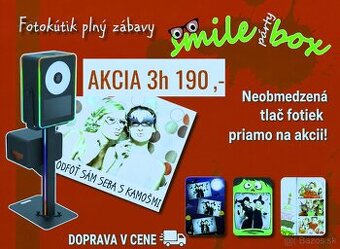 Fotobudka fotobox fotokutik neobmedzena tlac foto 190, 3h