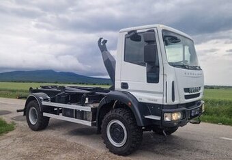 IVECO Eurocargo, E5 4x4 s nadstavbou hákový nosič kont.