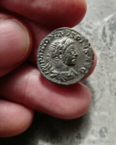 Rímska antická minca denarius Elagabalus