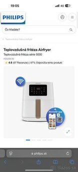 Teplovzdušná fritéza Philips compact HD9255/30