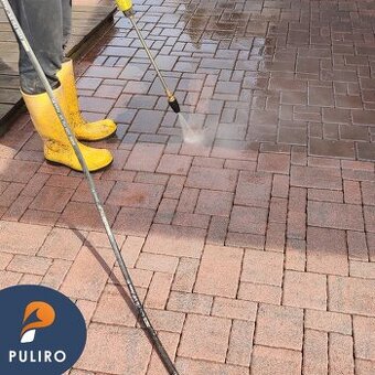 Čistenie fasád a zámkovej dlažby – PULIRO