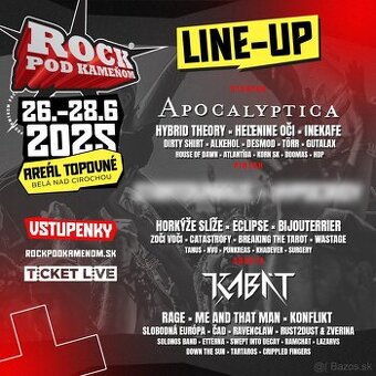 Rock pod kameňom 2025