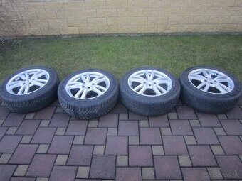 17" AL disky Dezent so zimnymi pneu 215/55R17 94H - VW grou