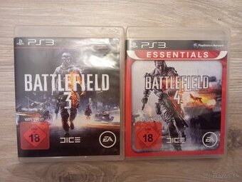 Hry na PS3 Battlefield 3,4