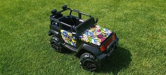 Detské elektrické auto-Jeep