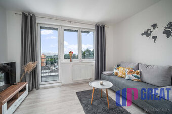 PRENÁJOM 2 izb. bytu, Trnavská cesta, Bratislava, balkón