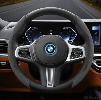 Poťah kryt na volant protišmykový semiš pre BMW