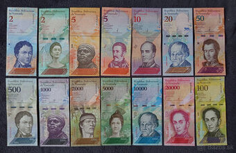 Bankovky Venezuela - rezervované