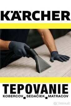 Tepovanie sedačiek, matracov, kobercov