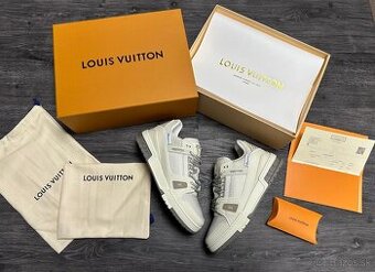 Louis Vuitton tenisky Grey komplet balenie.