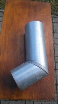 Nové odkvapové pozinkované koleno 100