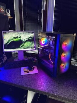 Herný počítač Ryzen 5 5500 / 16 GB / RX 580 8 GB / 250gb SSD