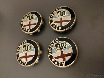 Stredové krytky Alfa Romeo 50mm