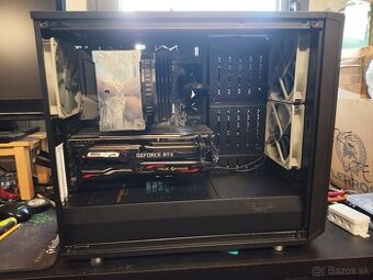 Fractal Meshify + Noctua + gold zdroj