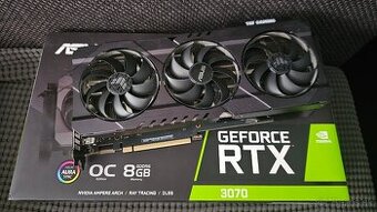 Predam ASUS RTX 3070 OC 8GB TUF Gaming RGB