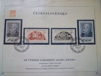 známky čsl.aršíky