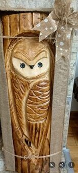 Drevorezba sovy