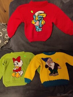 Ručne pletené svetriky