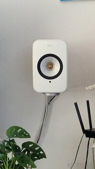 Predam KEF LSX 2 wireless, biele s drziakmi na stenu B1
