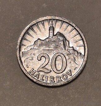 20 Halier 1942 Al, Slovenský štát