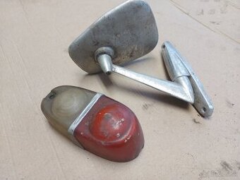 Spätné zrkadlo hliníkové - ŠKODA, LADA