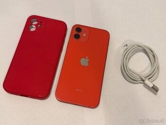 Apple iphone 12 64gb - Funkčný pekný stav. Red