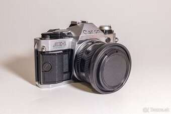 Canon AE-1 Program + objektív FD 50mm f/1.8