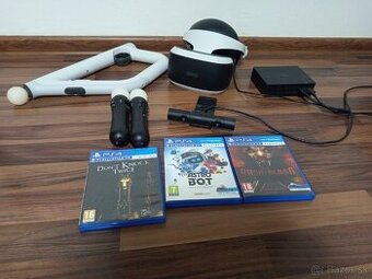 Predám VR1 PS4/PS5 + hry