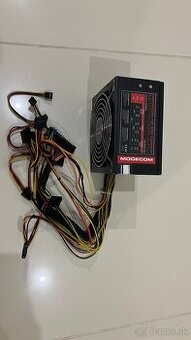 Kvalitný 530W zdroj Modecom MC 530 Carbon